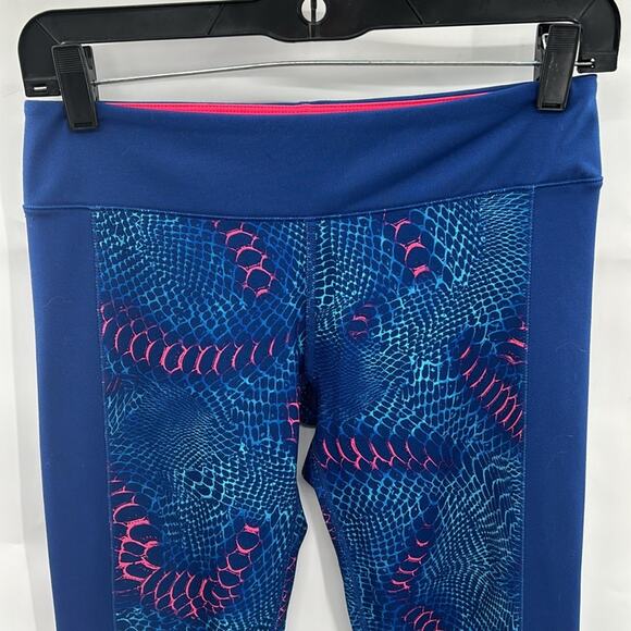Under Armour Women's Blue & Pink Active Leggings Size Small (see measurements) - Picture 2 of 9